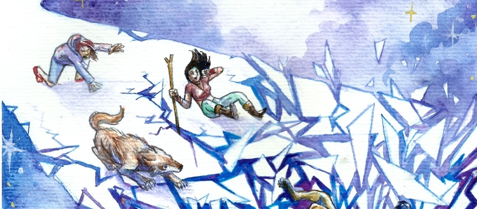 Banner da mesa de RPG: Pontes Queimadas