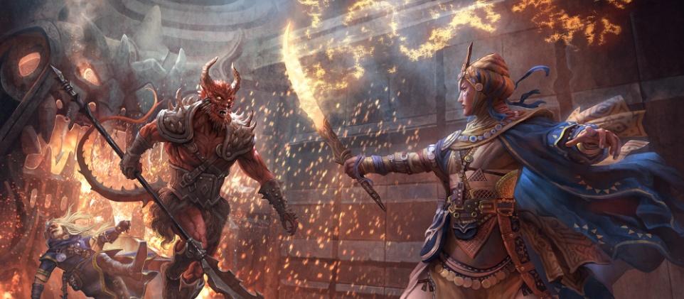 Banner da mesa de RPG: Abomination Vaults