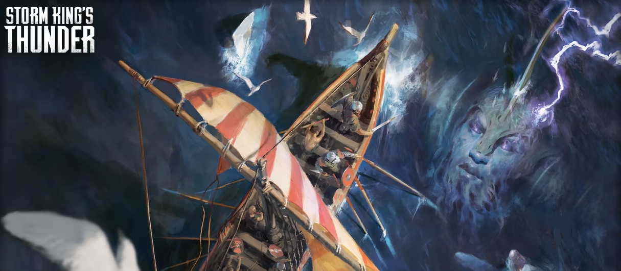 Banner da mesa de RPG: Storm King's Thunder