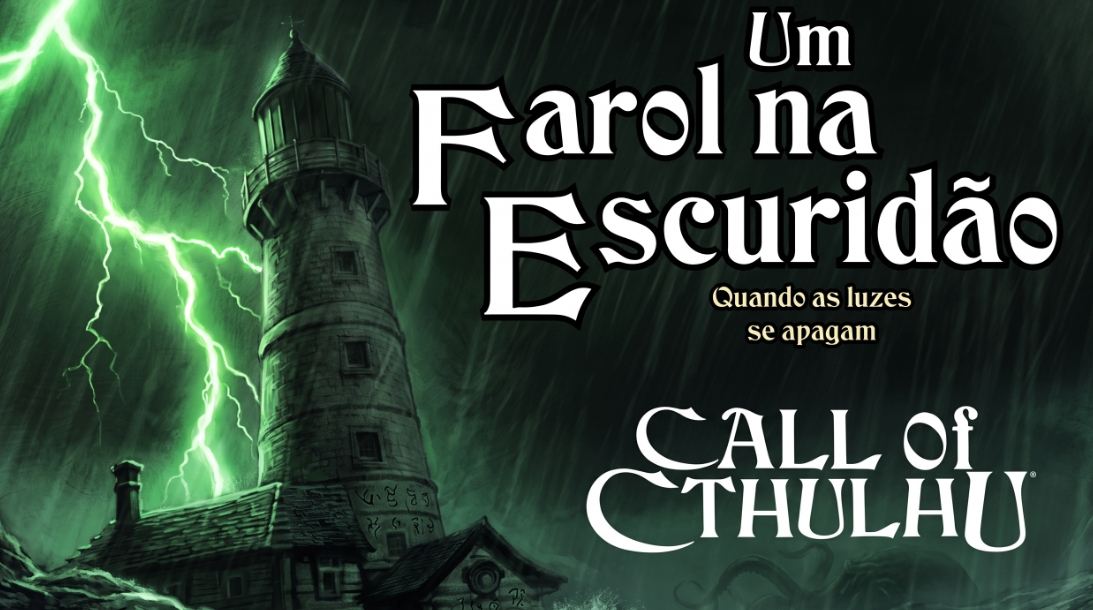 Banner da mesa de RPG: Um Farol na Escuridão