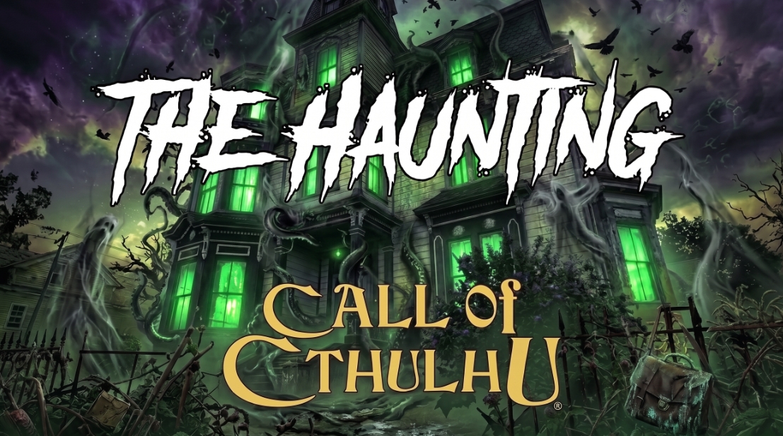Banner da mesa de RPG: The Haunting