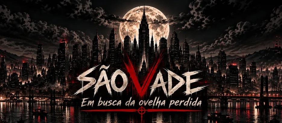 Banner da mesa de RPG: São Vade by Night: Em busca da Ovelha Perdida