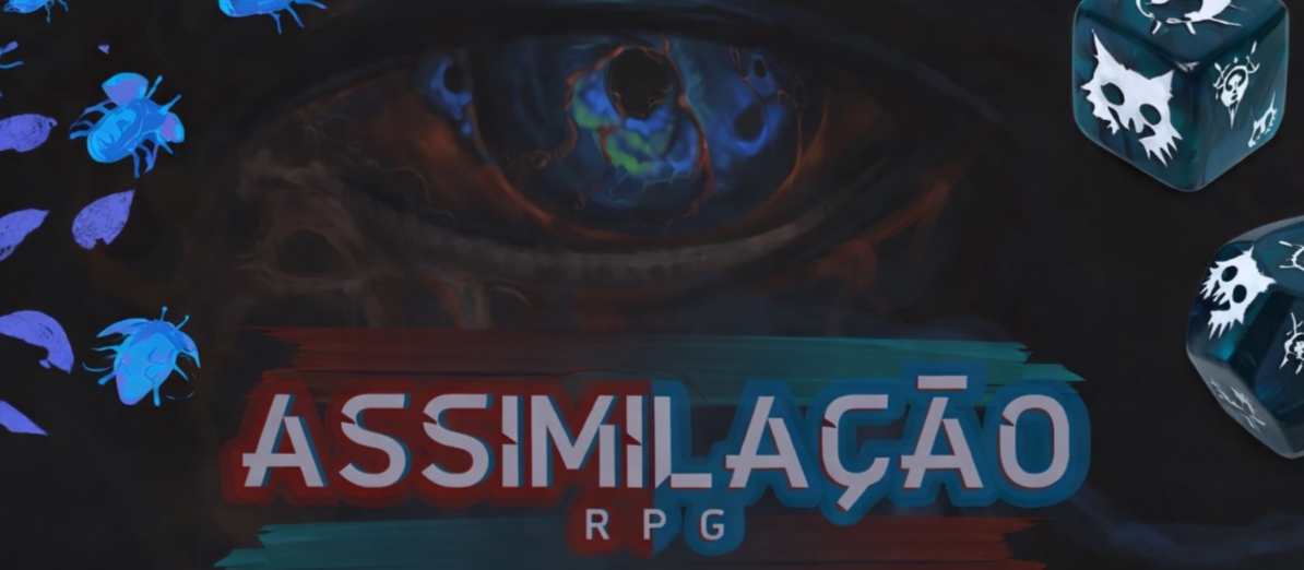 Banner da mesa de RPG: Dia 0 - Assimilação RPG