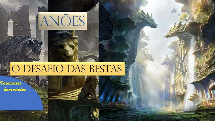 Banner da mesa de RPG: Anões - O Desafio das Bestas