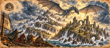 Dragons of Stormwreck Isle | Alcateia do Lobo Ancião — Segunda