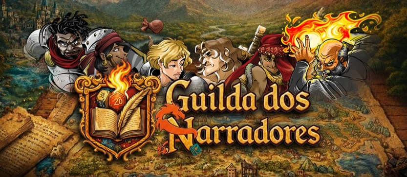 Banner da mesa de RPG: A Convocatória do Comendador - Guilda dos Narradores (Sessão de Roleplay)