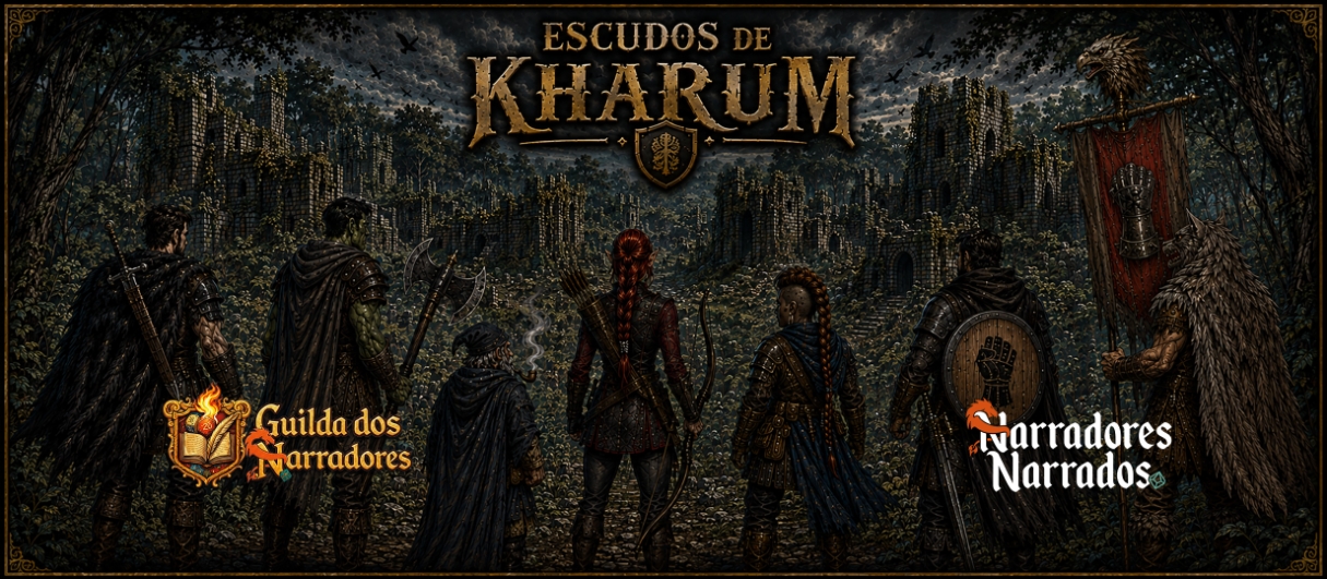 Os Escudos de Kharum - Guilda dos Narradores