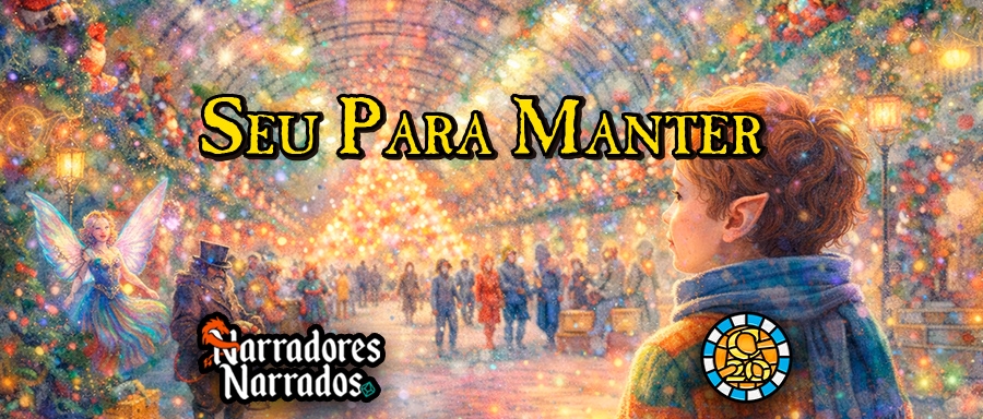 Banner da mesa de RPG: Seu Para Manter