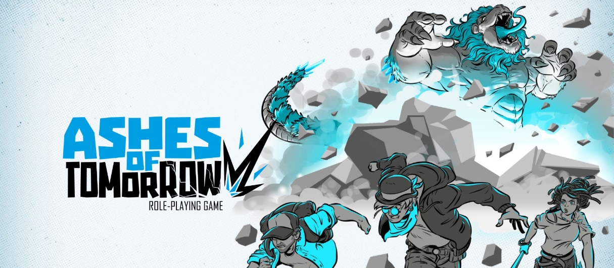 Banner da mesa de RPG: Teste da equipe de Marketing