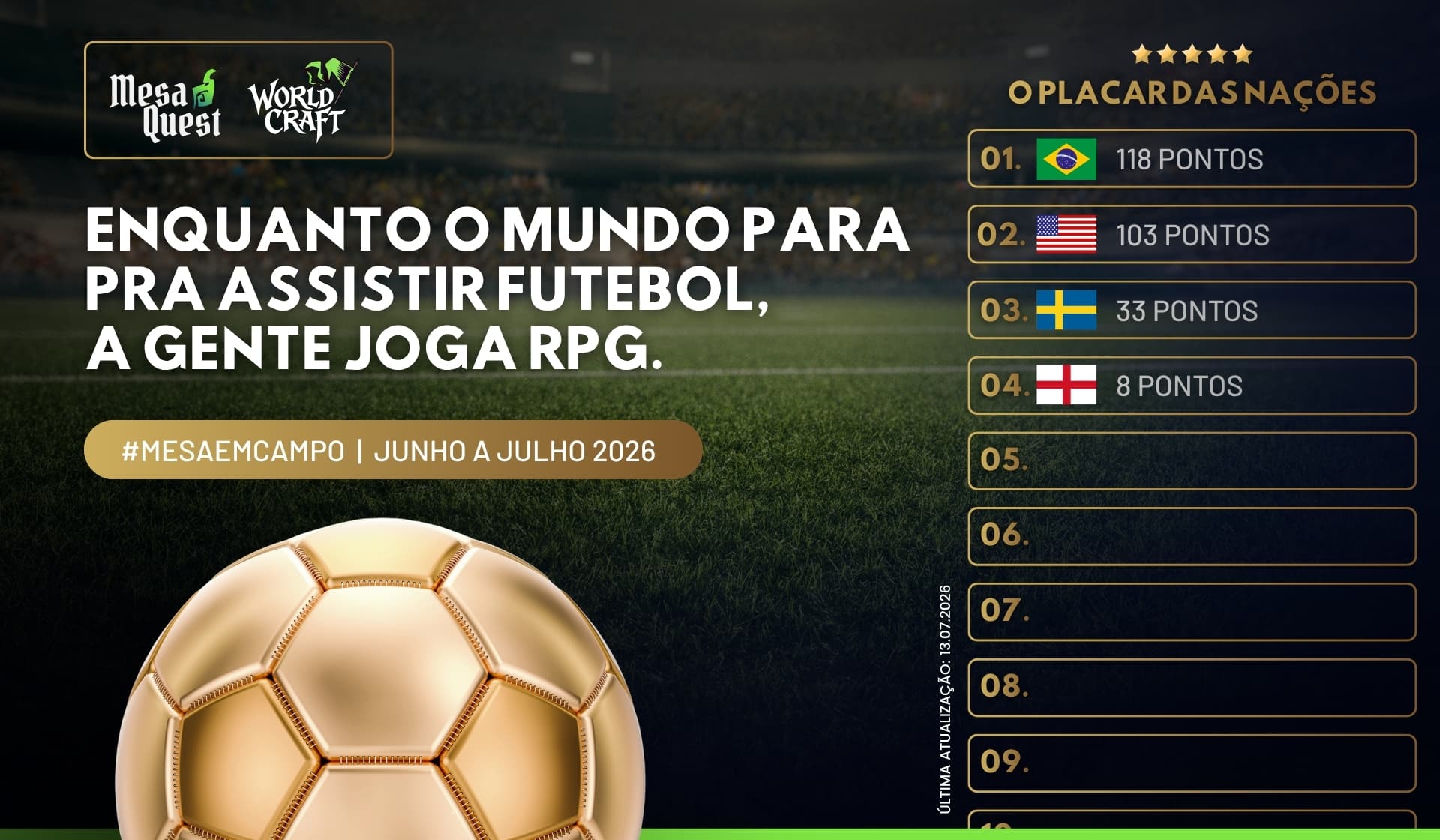 Mesa em Campo