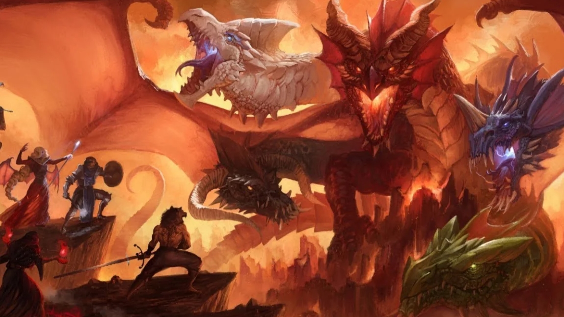 Banner da mesa de RPG: Rise of Tiamat