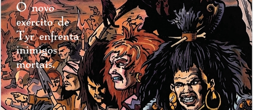 Banner da mesa de RPG: Estrada Para Urik