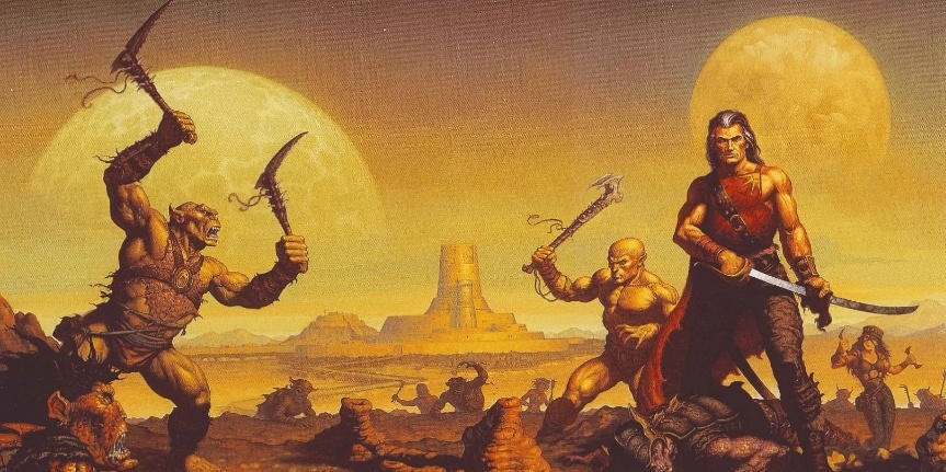 Banner da mesa de RPG: Dark Sun ad&d 2ed.