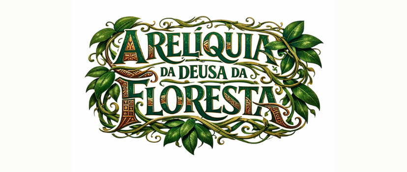 Banner da mesa de RPG: A Relíquia da Deusa da Floresta