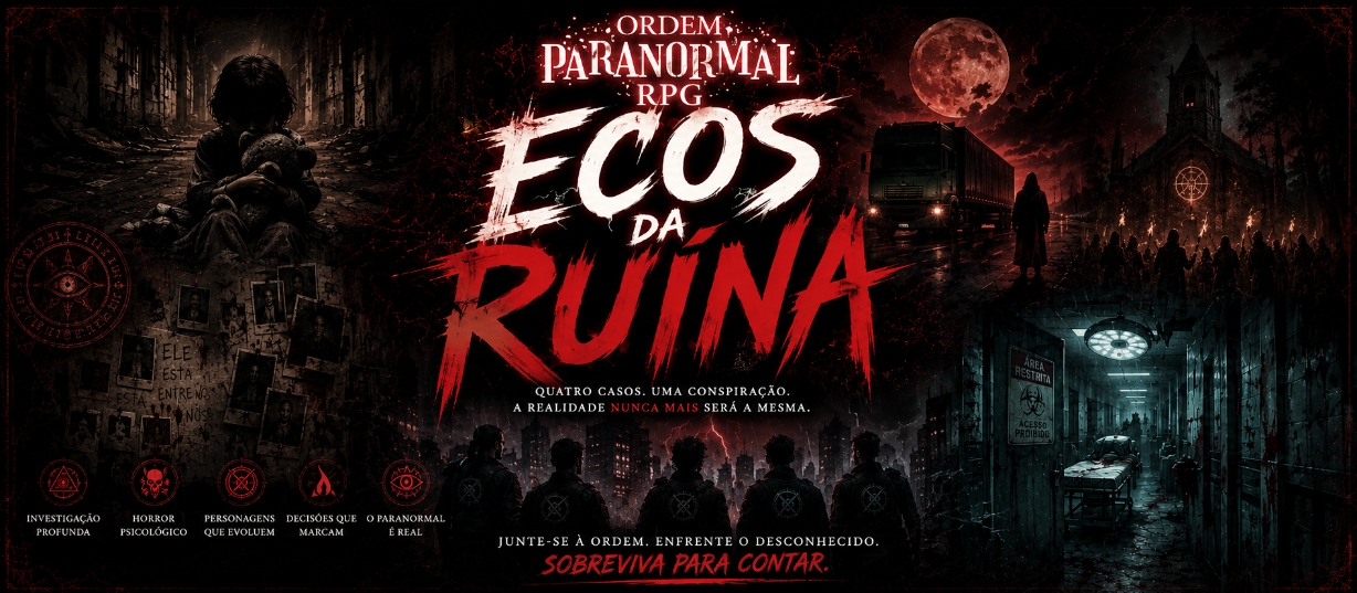 Ordem Paranormal RPG — Ecos da Ruína