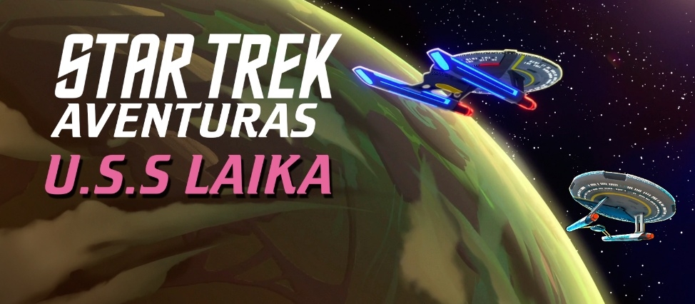 Banner da mesa de RPG: USS Laika