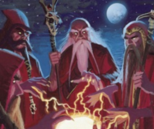 Banner da mesa de RPG: Confusões Cabalisticas