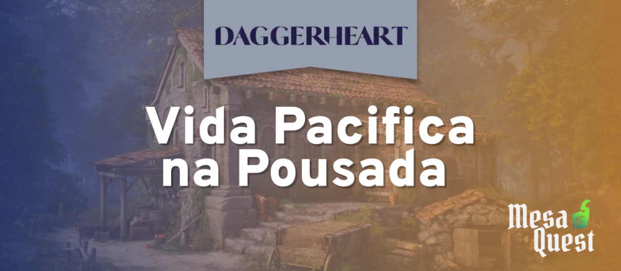 Banner da mesa de RPG: Vida Pacifica na Pousada