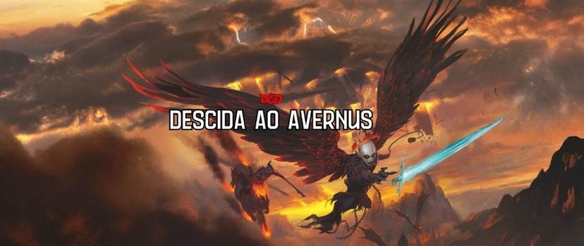 Banner da mesa de RPG: Descida ao Avernus