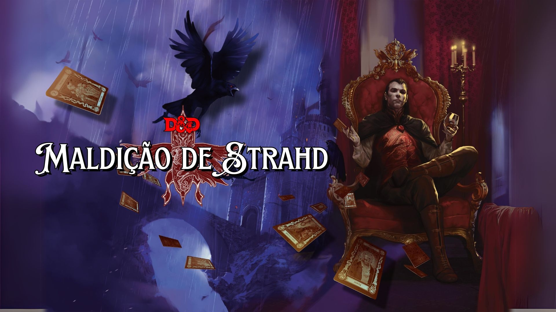 Banner da mesa de RPG: Maldição de Strahd