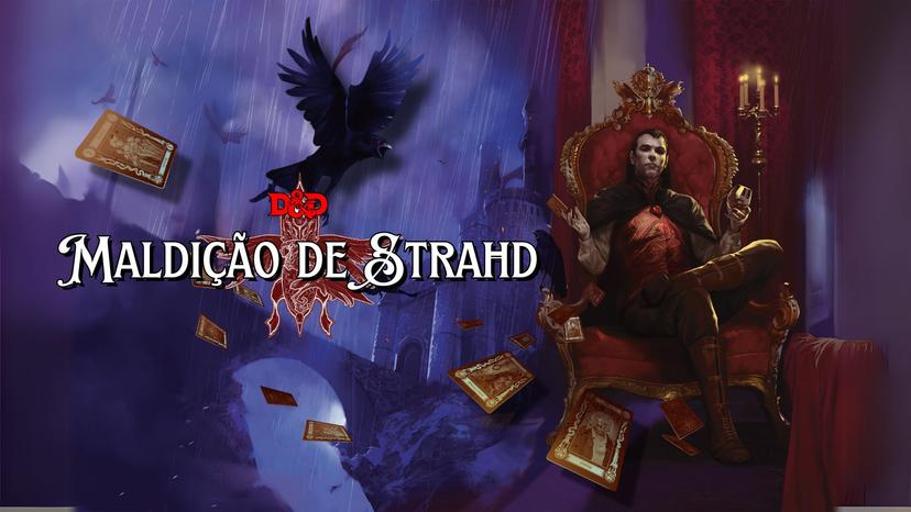 Banner da mesa de RPG: Maldição de Strahd